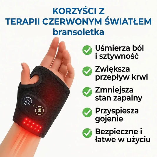 Hela Band - Terapeutyczny Masażer Nadgarstka 3w1